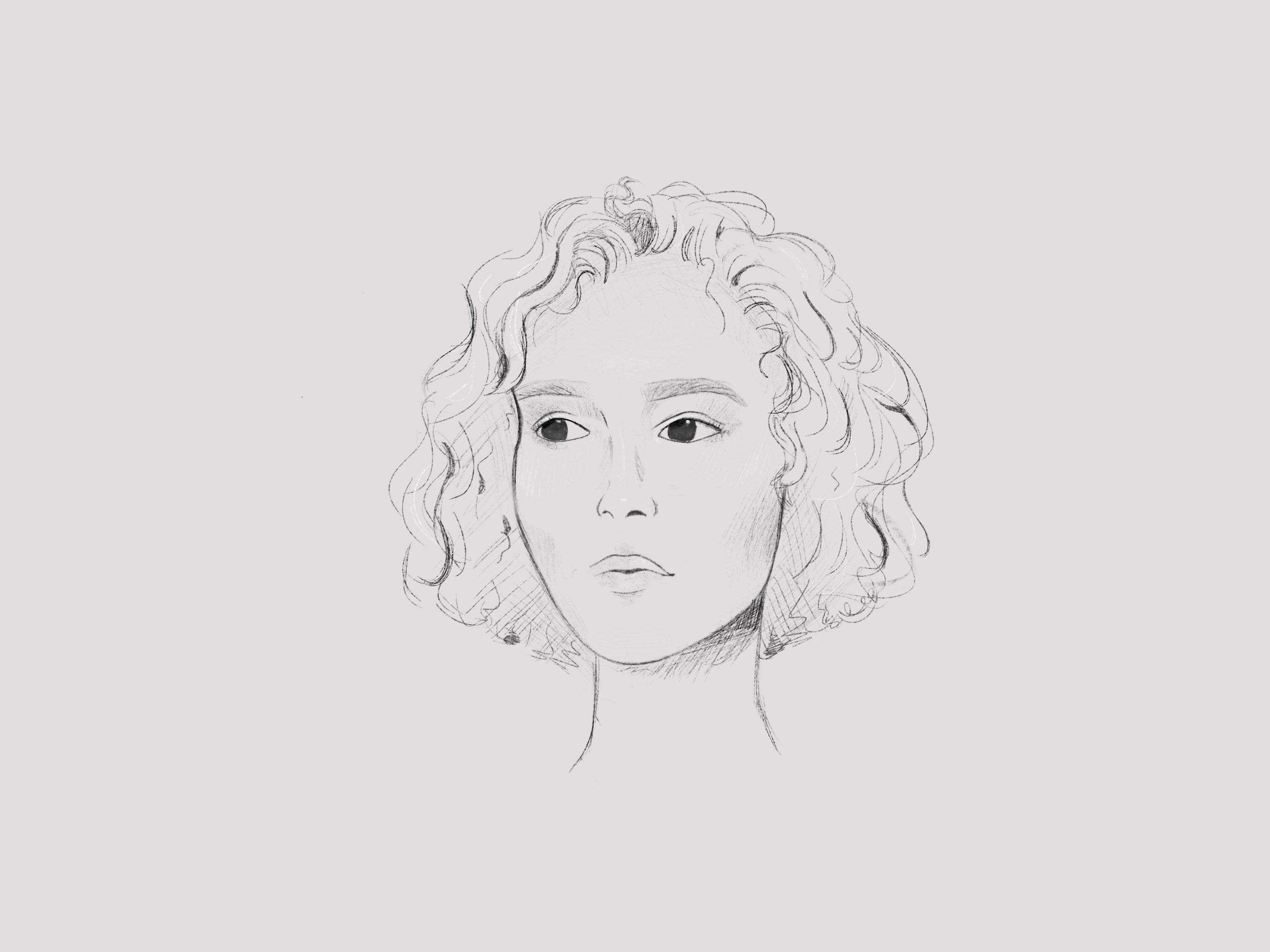 digital sketch of Omar Rudberg